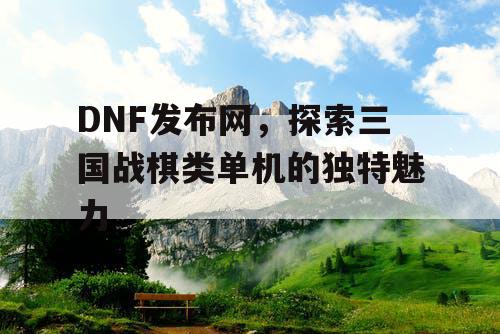 DNF发布网，探索三国战棋类单机的独特魅力